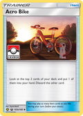 Acro Bike 123a/168 English Pokémon card from Celestial Storm (2018) — alternate artwork