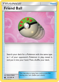 Friend Ball 131/168 English Pokémon card from Celestial Storm (2018)