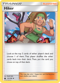 Hiker 133/168 English Pokémon card from Celestial Storm (2018)