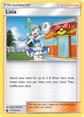 Lisia 137/168 English Pokémon card from Celestial Storm (2018)
