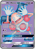 Mr. Mime-GX 156/168 English Pokémon card from Celestial Storm (2018)