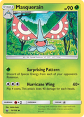 Masquerain 16/168 English Pokémon card from Celestial Storm (2018)