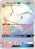 Electrode-GX 172/168 English Pokémon card from Celestial Storm (2018)