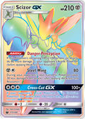 Scizor-GX 175/168 English Pokémon card from Celestial Storm (2018)