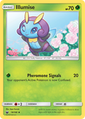 Illumise 18/168 English Pokémon card from Celestial Storm (2018)