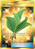Life Herb 180/168 English Pokémon card from Celestial Storm (2018)