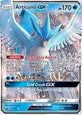 Articuno-GX 31/168 English Pokémon card from Celestial Storm (2018)
