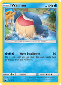 Wailmer 39/168 English Pokémon card from Celestial Storm (2018)