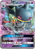 Banette-GX 66/168 English Pokémon card from Celestial Storm (2018)