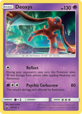 Deoxys 68/168 English Pokémon card from Celestial Storm (2018)