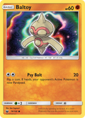 Baltoy 78/168 English Pokémon card from Celestial Storm (2018)