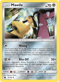 Mawile 91/168 English Pokémon card from Celestial Storm (2018)