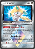Jirachi ◇ 97/168 English Pokémon card from Celestial Storm (2018)