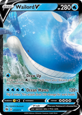 Wailord V 13/73 English Pokémon card from Champion’s Path (2020)