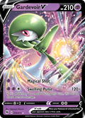 Gardevoir V 16/73 English Pokémon card from Champion’s Path (2020)