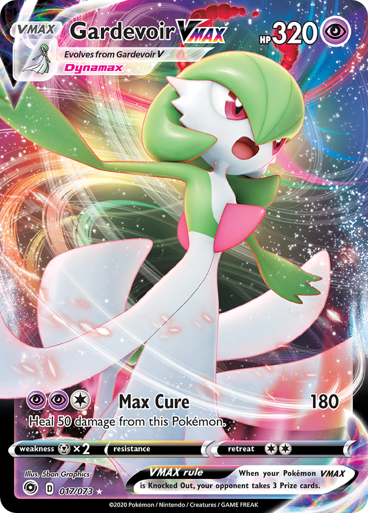 Gardevoir VMAX 17/73 English Pokémon card from Champion’s Path (2020)