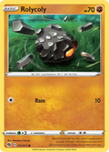 Rolycoly 31/73 English Pokémon card from Champion’s Path (2020)