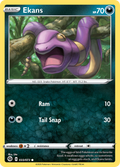 Ekans 33/73 English Pokémon card from Champion’s Path (2020)