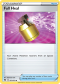 Full Heal 51/73 English Pokémon card from Champion’s Path (2020)