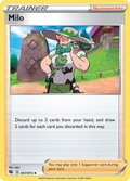 Milo 57/73 English Pokémon card from Champion’s Path (2020)