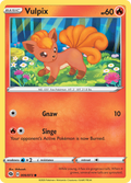 Vulpix 6/73 English Pokémon card from Champion’s Path (2020)
