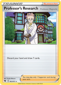 Professor's Research (Professor Magnolia) 62/73 English Pokémon card from Champion’s Path (2020)