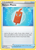 Rotom Phone 64/73 English Pokémon card from Champion’s Path (2020)