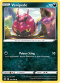 Venipede 105/198 — English Pokémon Chilling Reign (2021)