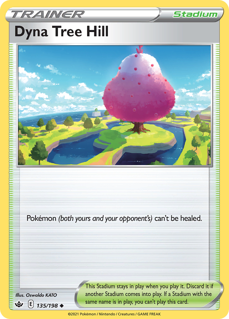 Dyna Tree Hill 135/198 — English Pokémon Chilling Reign (2021)