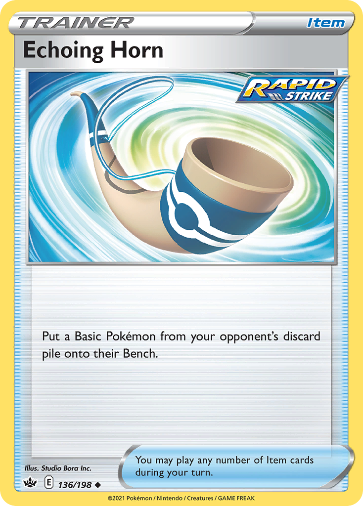 Echoing Horn 136/198 — English Pokémon Chilling Reign (2021)