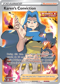 Karen's Conviction 193/198 — English Pokémon Chilling Reign (2021)