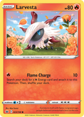 Larvesta 23/198 — English Pokémon Chilling Reign (2021)