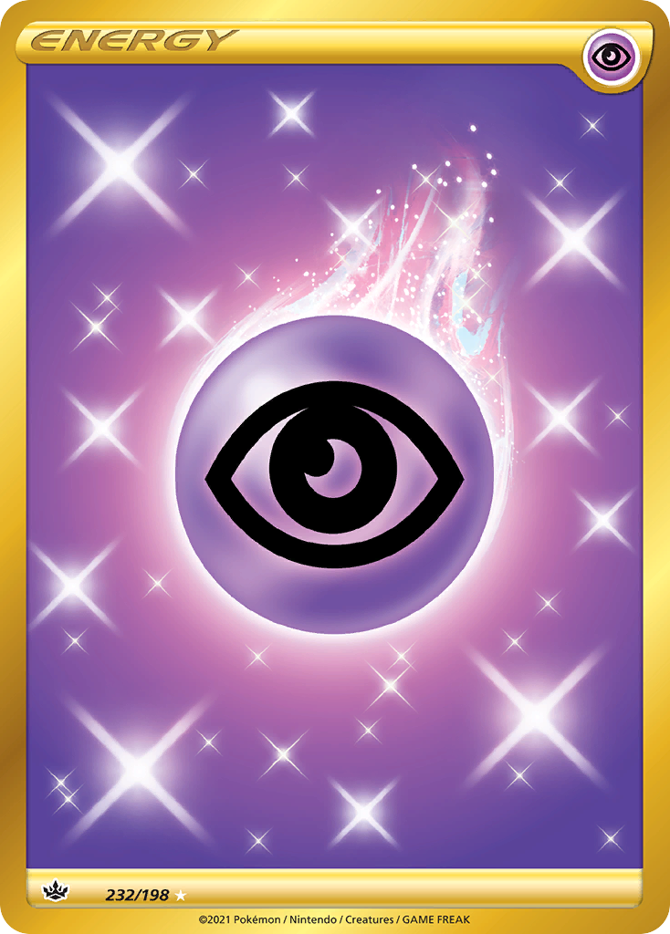Psychic Energy 232/198 — English Pokémon Chilling Reign (2021)