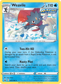 Weavile 31/198 — English Pokémon Chilling Reign (2021)