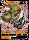 Sandaconda V 89/198 — English Pokémon Chilling Reign (2021)
