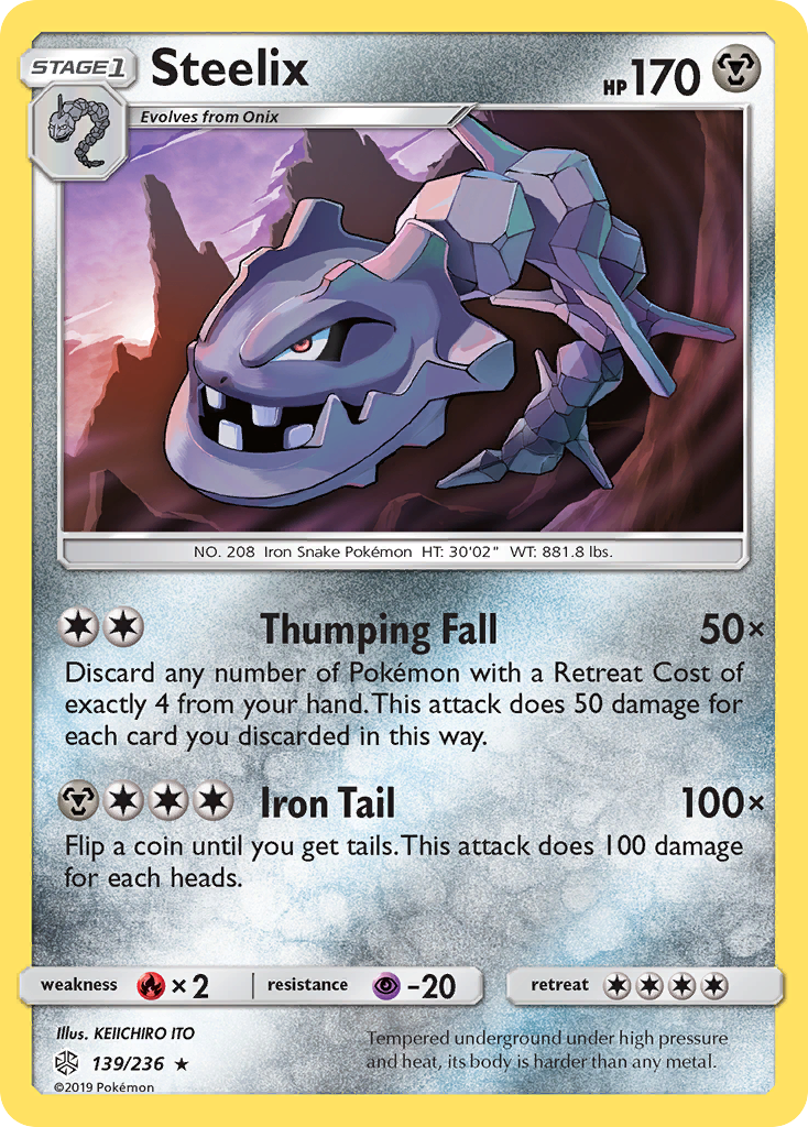 Steelix 139/236 | Cosmic Eclipse | GATECRASH