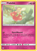 Flabébé 150/236 English Pokémon card from Cosmic Eclipse (2019)