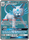 Alolan Persian-GX 219/236 English Pokémon card from Cosmic Eclipse (2019)