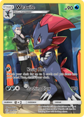 Weavile 238/236 English Pokémon card from Cosmic Eclipse (2019)