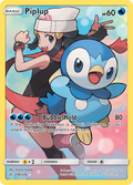 Piplup 239/236 English Pokémon card from Cosmic Eclipse (2019)