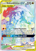 Reshiram & Zekrom-GX 259/236 English Pokémon card from Cosmic Eclipse (2019)