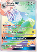 Silvally-GX 262/236 English Pokémon card from Cosmic Eclipse (2019)