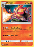 Pyroar 37/236 English Pokémon card from Cosmic Eclipse (2019)