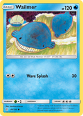 Wailmer 45/236 English Pokémon card from Cosmic Eclipse (2019)