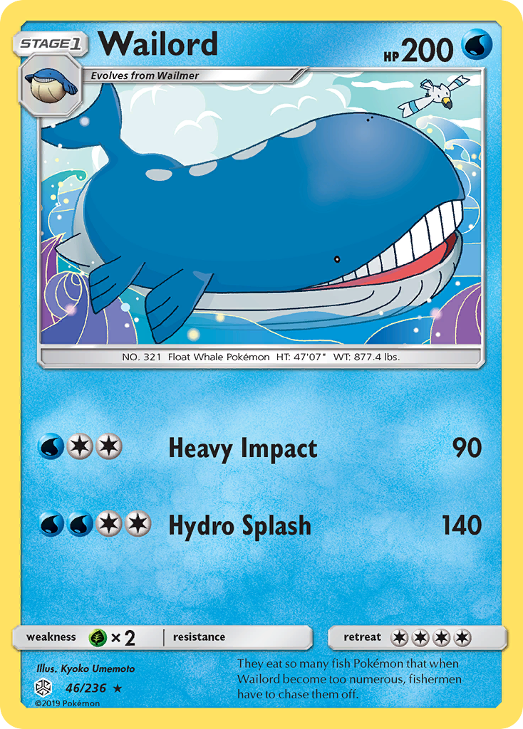 Wailord 46/236 | Cosmic Eclipse | GATECRASH