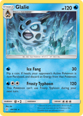 Glalie 48/236 English Pokémon card from Cosmic Eclipse (2019)