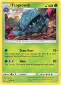 Tangrowth 6/236 English Pokémon card from Cosmic Eclipse (2019)