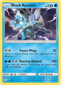 Black Kyurem 61/236 English Pokémon card from Cosmic Eclipse (2019)