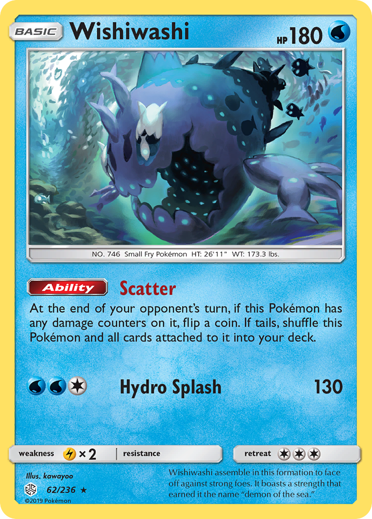 Wishiwashi 62/236 | Cosmic Eclipse | GATECRASH