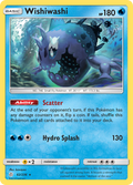 Wishiwashi 62/236 English Pokémon card from Cosmic Eclipse (2019)